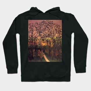 A Corner of the Plateau of Bellvue - Henri Julien Rousseau Hoodie